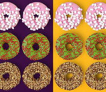 Пончики Гавайский набор L