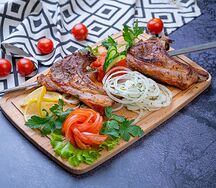 Шашлык из корейки бараньей