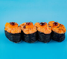 Запеченный гункан сет