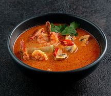 Суп Том Ям с креветками