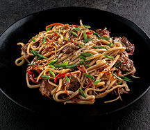 Вок свинина терияки