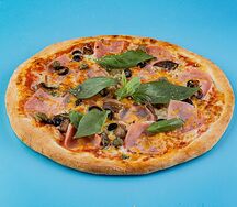 С ветчиной и грибами 35см