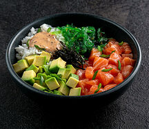 Поке с лососем