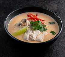 Суп Том Кха с курицей