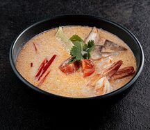 Том Кха с креветками