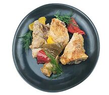 Курица с овощами