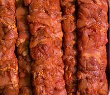 Шашлык из куриного бедра