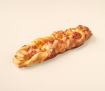 Плетенка с ветчиной и сыром