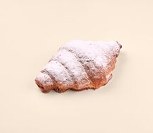 Круассан с яблоком и миндалем