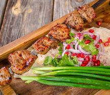 Шашлык из cвинoй шейки