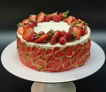 Торт Клубничка