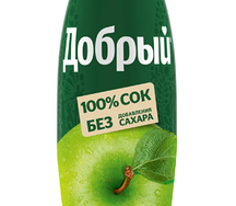 Добрый сок яблоко 0,33