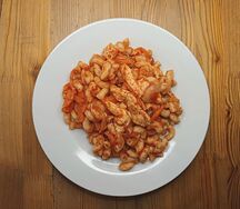 Макароны с мясом