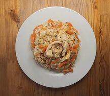 Плов с курой