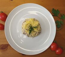 Салат Куриный с грибами