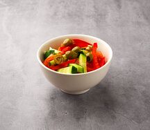 Овощной коктейль с курой