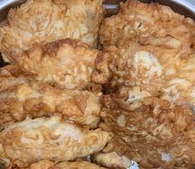 Конвертик куриный с ветчиной и сыром