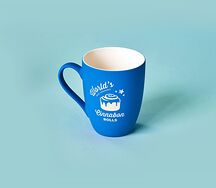 Сувенирная кружка синяя