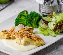 Курица на гриле с овощами