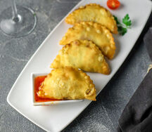 Мини-чебуреки с мясом ягненка