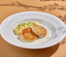 Котлеты из щуки с картофельным пюре