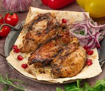 Шашлык из куриных бедрышек