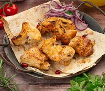 Шашлык из филе куриной грудки