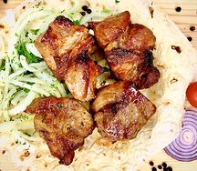 Шашлык из cвинoй шейки