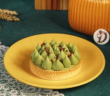 Тарт Фисташка-малина