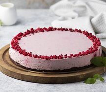 Малиновый чизкейк