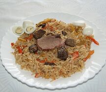 Плов с говядиной