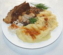 Ассорти с говяжьей грудинкой