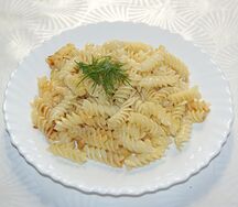 Макароны с подливой
