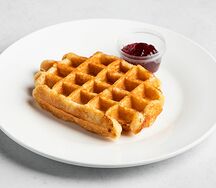 Брюссельская вафля с кленовым сиропом