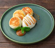 Сырники со сливочной карамелью