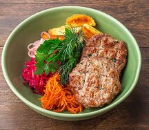 Мангал-кюфта из баранины