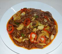 Говядина по-хунаньски острая