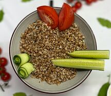 Гречневая каша с овощами