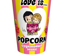Попкорн Love is со вкусом Фруктовый микс 