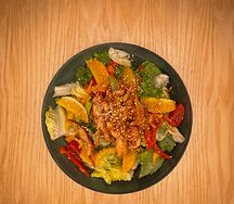Салат Куриный с апельсином