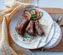 Шашлык из свиных ребрышек