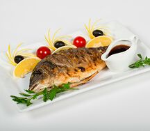 Дорадо на углях