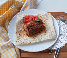 Свиная вырезка на углях