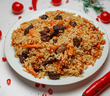 Плов с говядиной