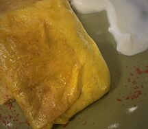 Блинчики с курицей и соусом Бешамель 3 шт