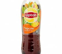 Липтон Черный чай Персик 