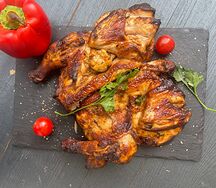 Курица на мангале по-арабски