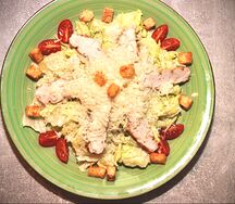 Цезарь с курицей