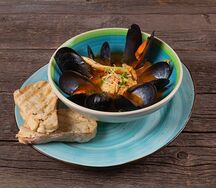 Соте из мидий