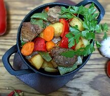 Царское жаркое из свинины